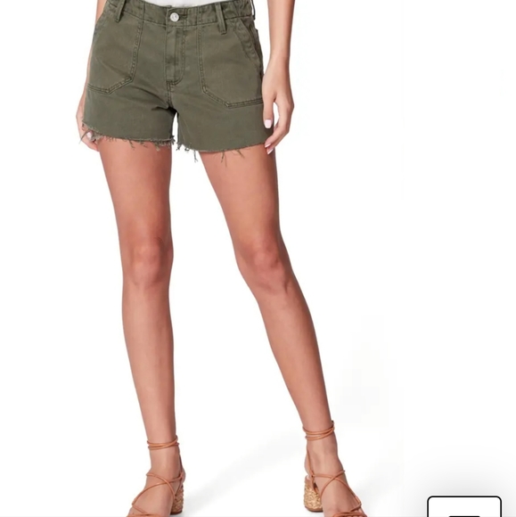NWOT PAIGE mayslie utility shorts - Picture 1 of 7
